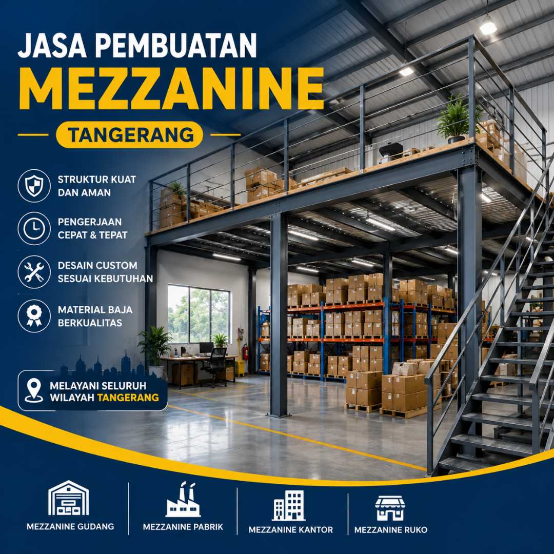 Jasa pembuatan mezzanine Tangerang